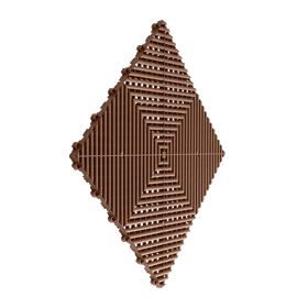 SWISSTRAX - Ribtrax - CHOCOLATE BROWN