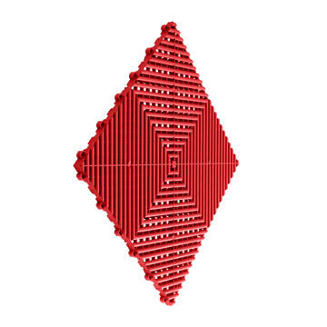 SWISSTRAX - Ribtrax RACING RED 15.75 in.