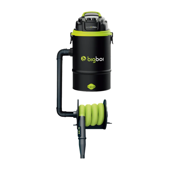 BIGBOI - SuckR Pro Plus (Aspirateur sec/humide mural)