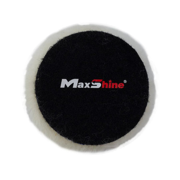 MAXSHINE - Premium Wool Cutting Pad (Tampon de correction en laine)