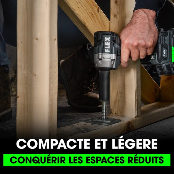 FLEX - Clé à chocs compacte de 1/ 2 BRUSHLESS