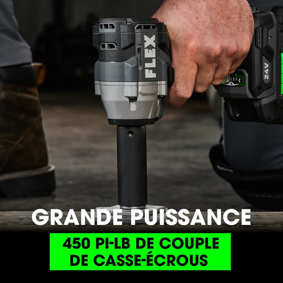 FLEX - Clé à chocs compacte de 1/ 2 BRUSHLESS