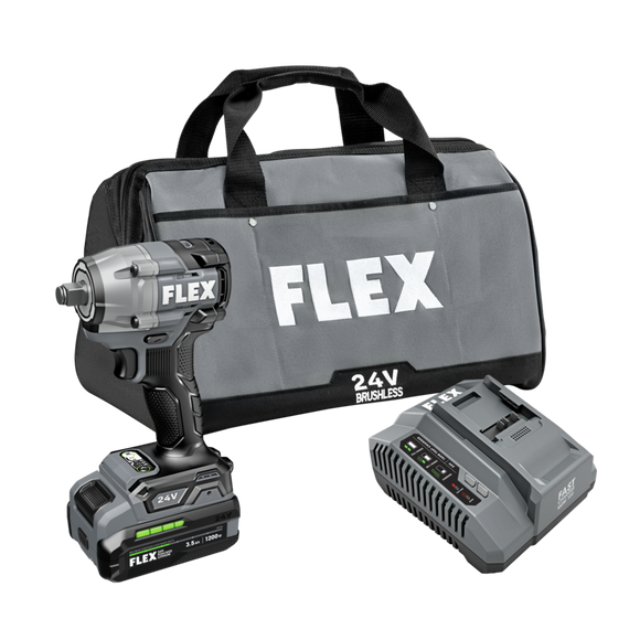 FLEX - Clé à chocs compacte de 1/ 2 BRUSHLESS