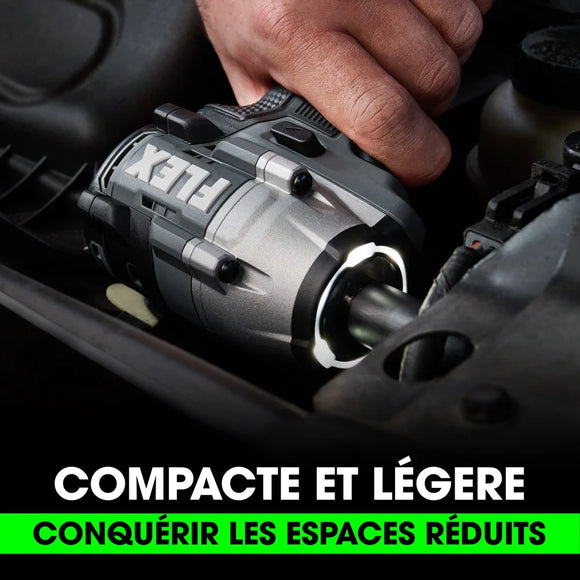 FLEX - Clé à chocs compacte de 3/8 po