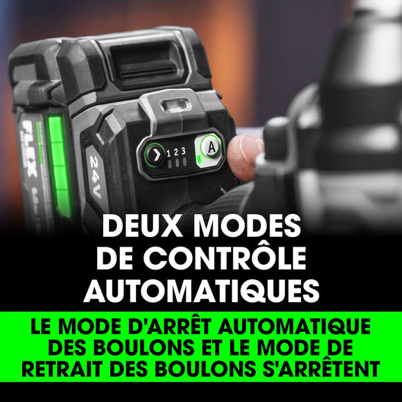 FLEX - Clé à chocs à couple intermédiaire de 1/2 BRUSHLESS
