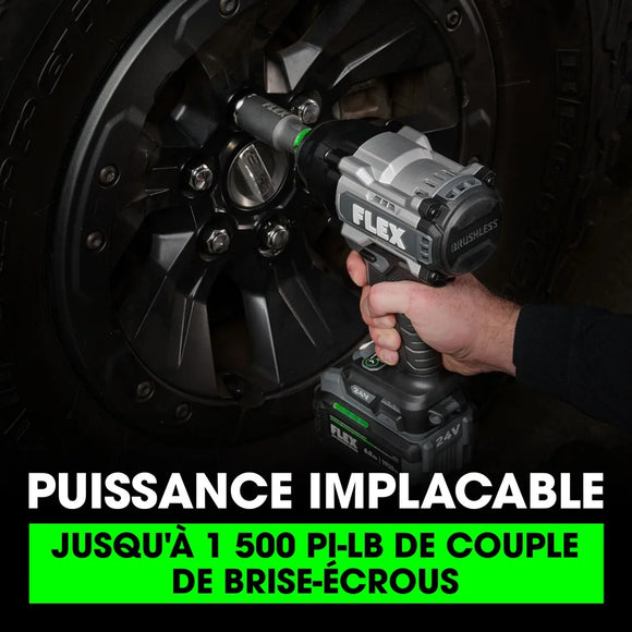 FLEX - Clé à chocs à couple élevé de 1/2 BRUSHLESS