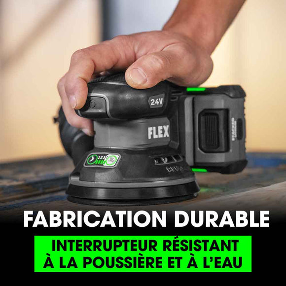 FLEX - Ponceuse orbitale aléatoire de 5 po