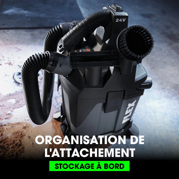 Aspirateur de liquides et de poussières de 6 litres / 1,6 gallon