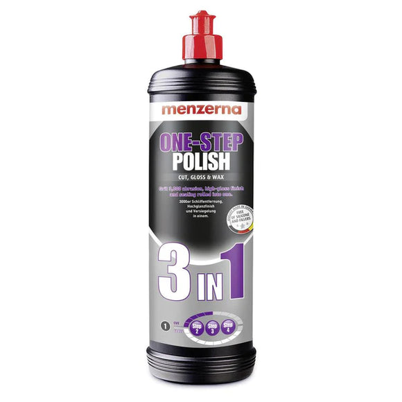 MENZERNA - One-Step Polish 3-in-1 (Poli tout-en-un avec Carnauba)