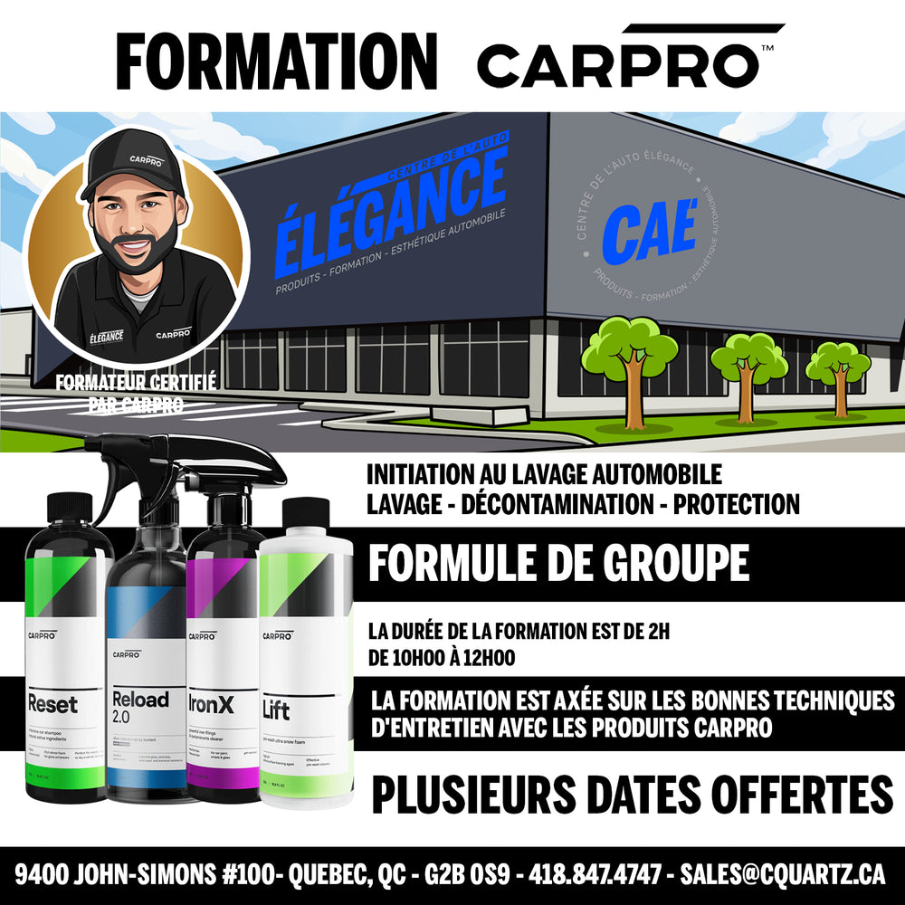 FORMATION - INITIATION AU LAVAGE AUTOMOBILE