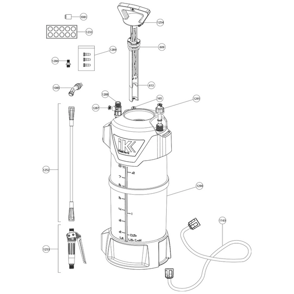 IK SPRAYERS - Pièces de remplacement