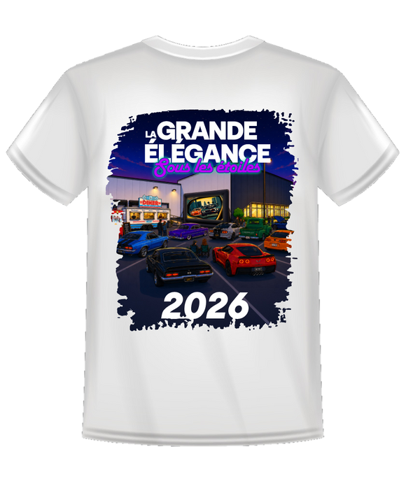 VÊTEMENTS - T-Shirt Blanc - LA GRANDE ÉLÉGANCE 2026