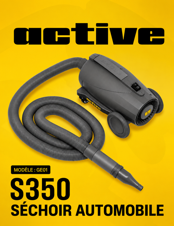 ACTIVE - S350 Automotive Dryer ( Séchoir pour voiture)