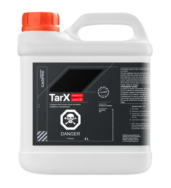 CARPRO TarX LOW VOC 4L - Tar remover
