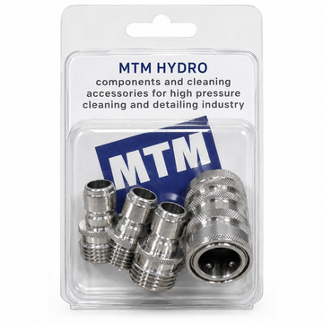 MTM HYDRO -  Stainless Garden Hose Kit (Ensemble de coupleurs pour boyau d'arrosage)