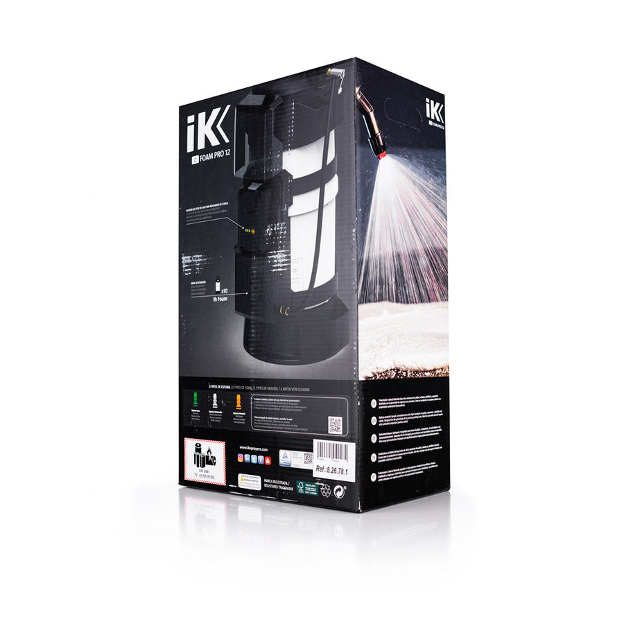 IK SPRAYERS - e-FOAM Pro 12 (Battery Foaming Spray) | Centre de l