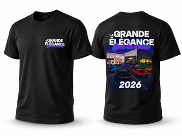 CLOTHING - Black T-Shirt - LA GRANDE ÉLÉGANCE 2026