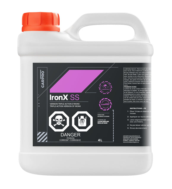 CARPRO IronX Snow Soap 4L - Triple action car shampoo