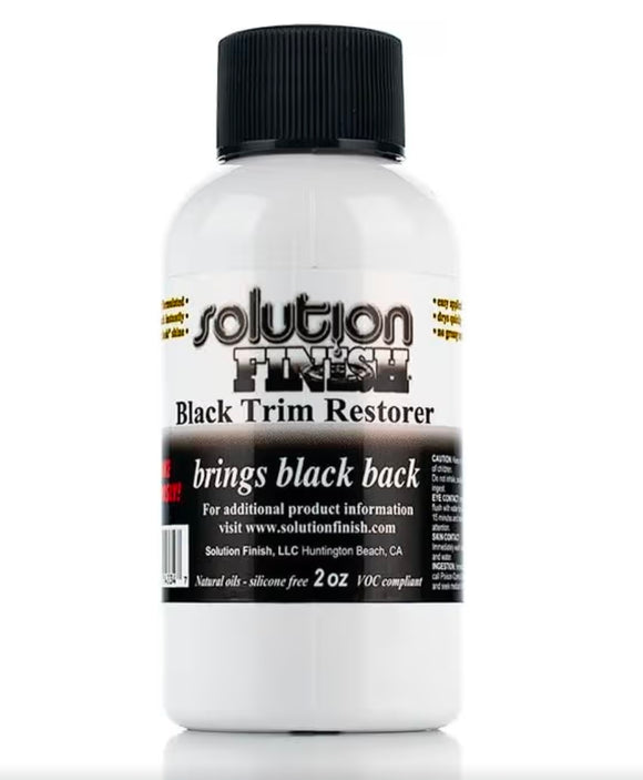FINISH SOLUTION - Black Trim Restorer