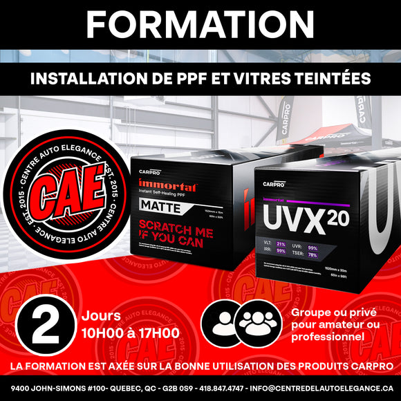 TRAINING - CARPRO IMMORTAL PPF