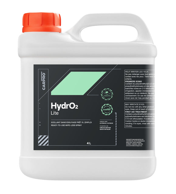CARPRO - HydrO2 Lite 4L (Scellant à rinçage rapide prêt à l'emploi)