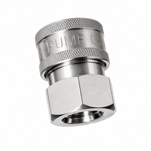 ACCUTEK - 3/8 Stainless Steel Female Coupler