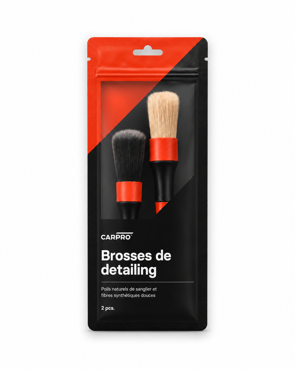 CARPRO - Detailing Brush Set (Ensemble de 2 pinceaux)