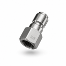 ACCUTEK - Raccord femelle en acier inoxydable 3/8-1