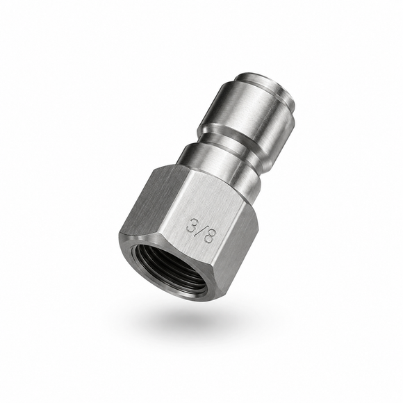 ACCUTEK - Raccord femelle en acier inoxydable 3/8