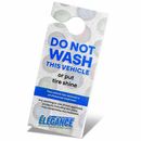 CAE - Rearview Mirror Sign (Do Not Wash Vehicle)-2