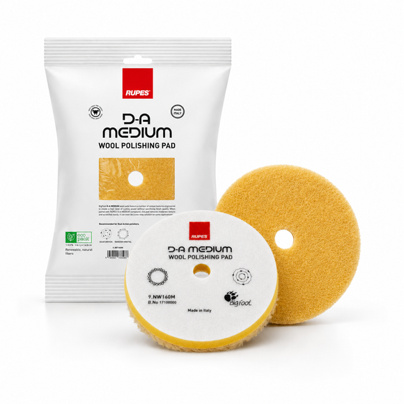 RUPES - D/A Medium Wool Polishing Pad (Tampon de laine médium)