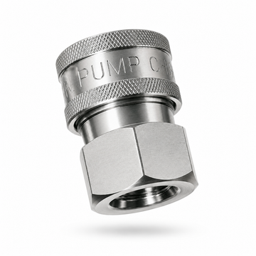 ACCUTEK - Coupleur femelle en acier inoxydable 3/8