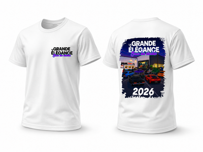 VÊTEMENTS - T-Shirt Blanc - LA GRANDE ÉLÉGANCE 2026