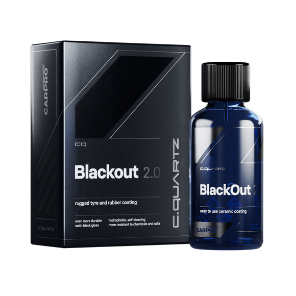 CARPRO - CQUARTZ - BlackOut 2.0 (Revêtement céramique pour pneus)