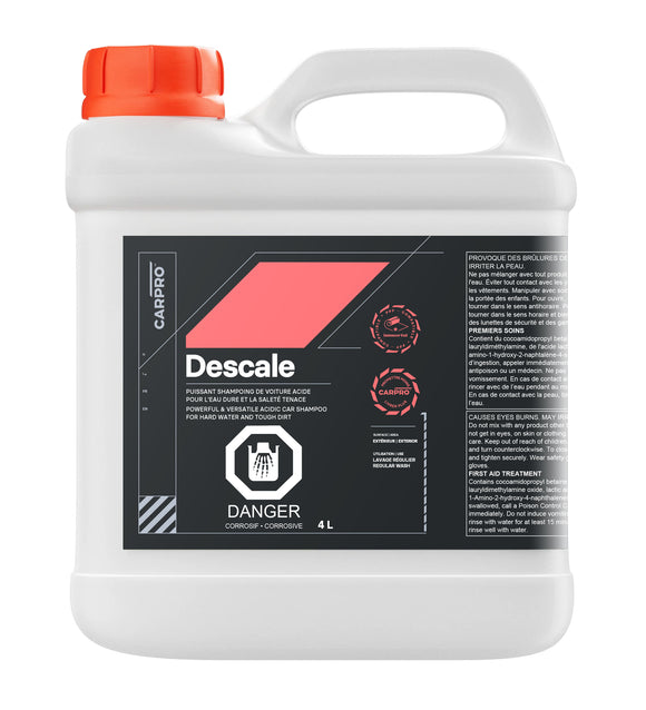 CARPRO - Descale 4L (Savon de lavage à pH acide)
