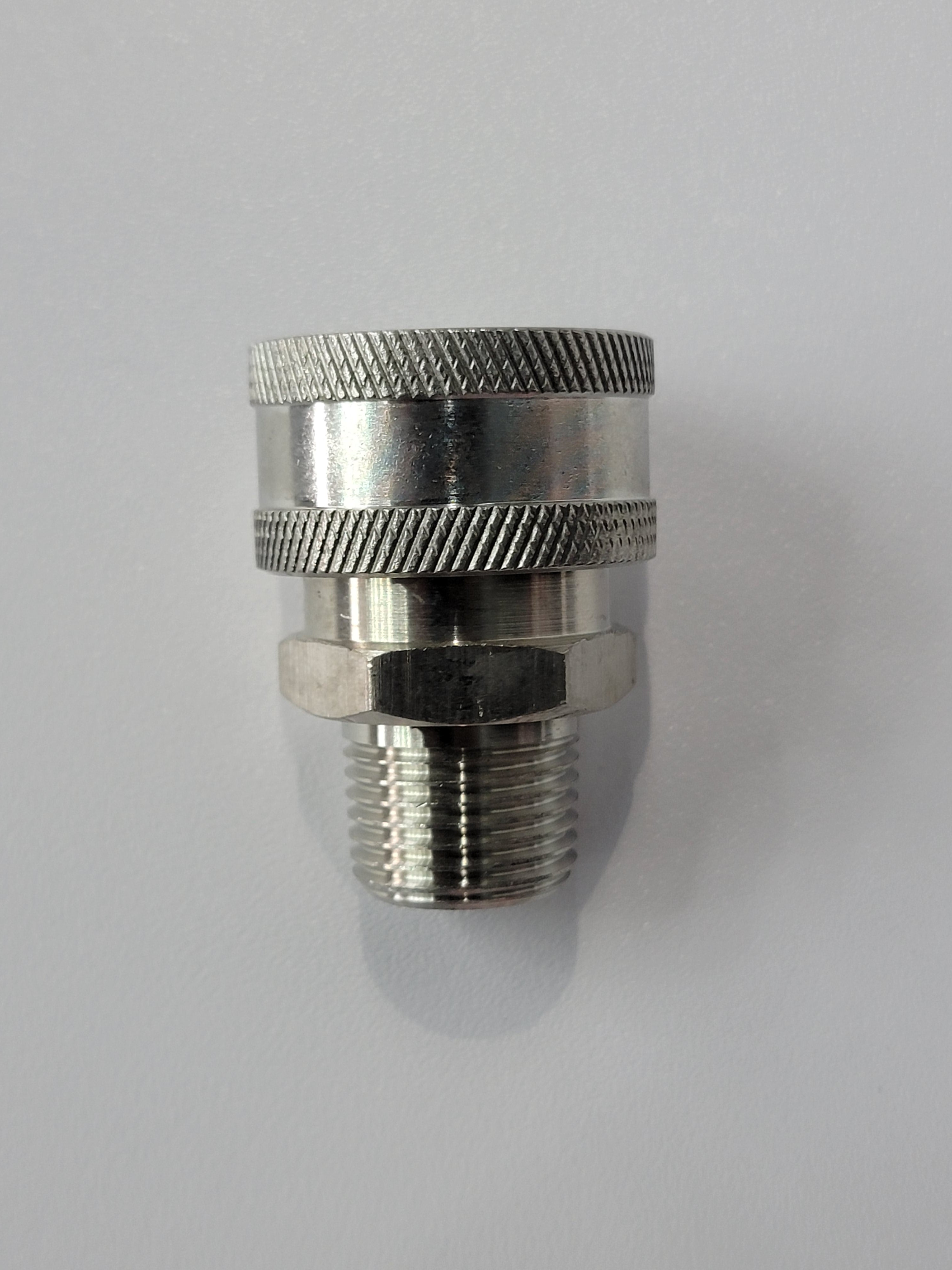 MTM Hydro 24.0099 Stainless Steel 1/4 Wand Saver with Coupler