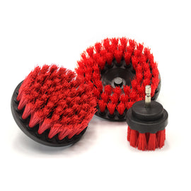 MAXSHINE - Drill Carpet Brush Combo (Ensemble de brosses pour perceuse)