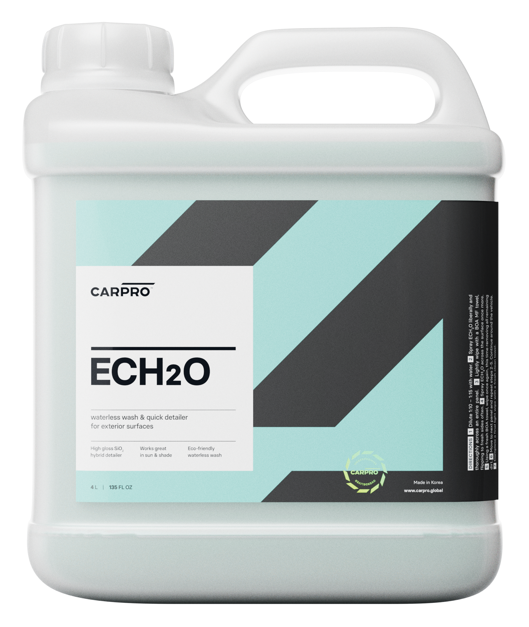 CARPRO EcH2o 4L - SiO2 waterless wash