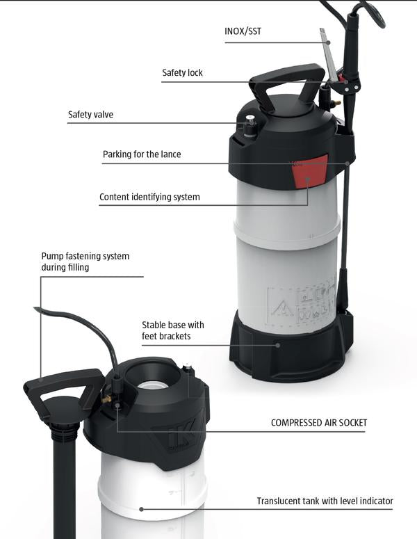 IK SPRAYERS - FOAM Pro 12 (Pump Foam Spray) | Centre de l'auto