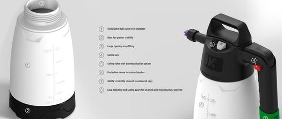 IK SPRAYERS - FOAM Pro 2+ (Vaporisateur moussant à pompe)