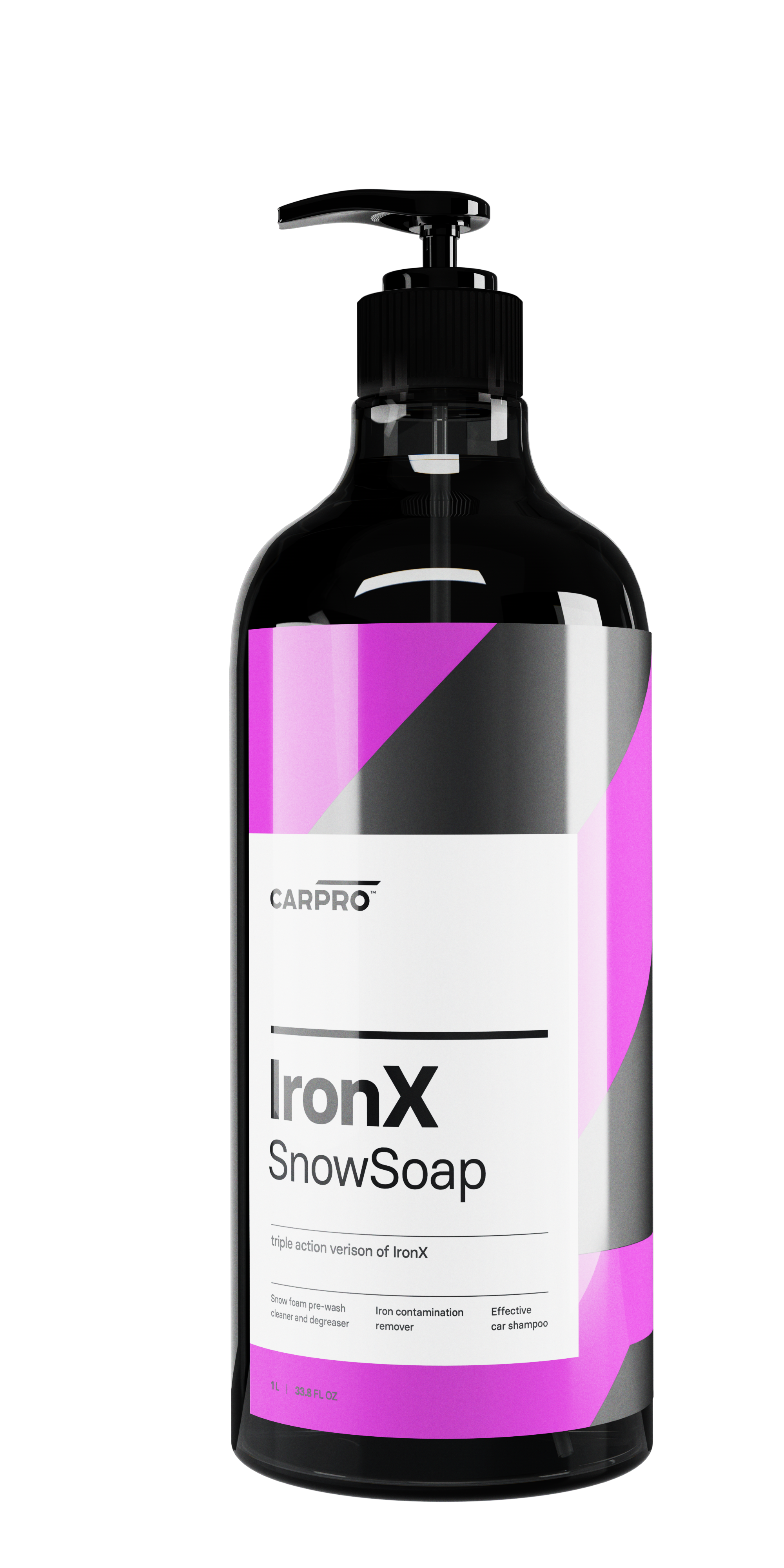 CARPRO IronX Snow Soap 1L - Savon triple action
