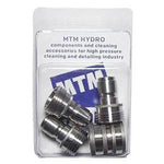 MTM HYDRO -  Stainless Garden Hose Kit (Ensemble de coupleurs pour boyau d'arrosage)