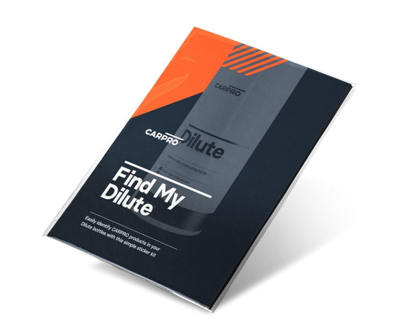 CARPRO - Find My Dilute (Autocollants)