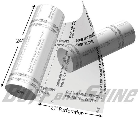 BUFF and SHINE - Film de protection pour tapis