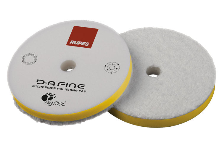 RUPES - D/A Fine Microfiber (Tampon microfibre) JAUNE