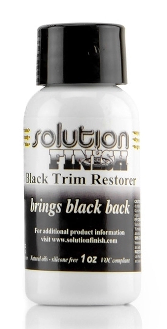 SOLUTION FINISH - BLACK TRIM RESTORER